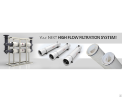 High Flow Filter Cartridge And Frp Housing