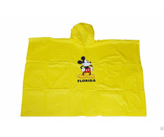 R 1020k 2004 Yellow Disney Micky Mouse Pvc Vinyl Boys Raincoat