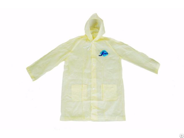 R 1058 Yellow Adult Pvc Vinyl Rain Womens Waterproof Jackets