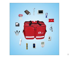 Portable Multi Functional Medical Inspection Bag For Emergency Treatment With Diagnostic Kits