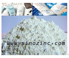 Zinc Oxide For Sunscreen Cream