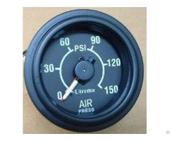 Utrema Auto Mechanical Dual Needle Air Pressure Gauge 2 1 16 Inch