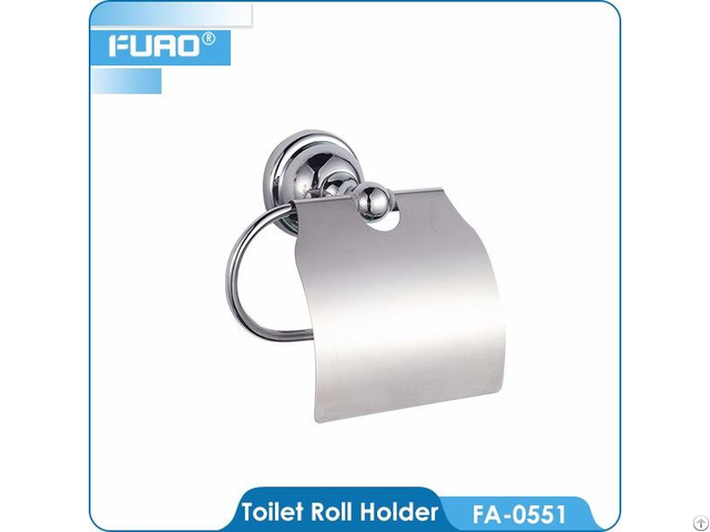 Brass Chrome Toilet Towel Paper Dispenser