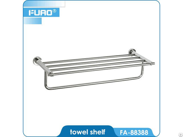 Fuao Wall Mounted Bathroom Towel Rack