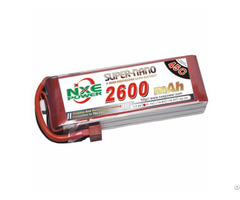 Nxe2600mah 25c 11 1v Softcase Rc Helicopter Battery