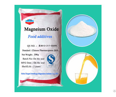 Magnesium Oxide Food Additives E530 Fccv