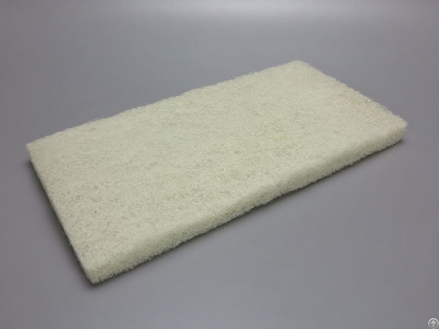 White Scrub Pad For Glass Cleaning Of Tint Tools