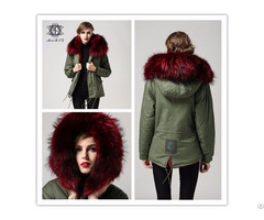 Women Winter Thick Coat With Fur Lined