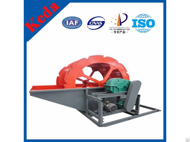 Wheel Type Portabl Sand Washing Machine For Sale