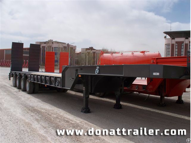 Lowbed Semi Trailer 4 Axle