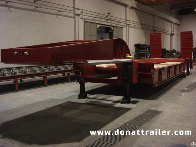 Lowbed Semi Trailer 2 Axle