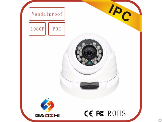 1080p Indoor Dome Camera White