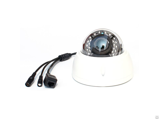 Vari Focal Dome With Ir White Ip Camera