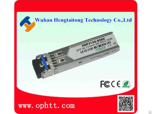 Sfp Duplex Lc 3g 1310nm 550m Fiber Optic Transceiver Module