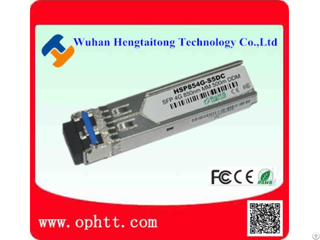 Sfp Duplex Lc 4 25g 850nm 550m Fiber Optic Transceiver Module