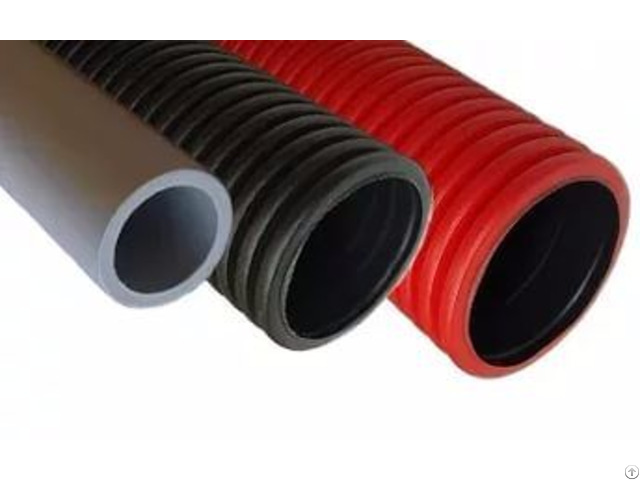 Telecommunication Data Pipes Double Wall Corrugated Cable Protection Pipe