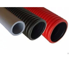 Telecommunication Data Pipes Double Wall Corrugated Cable Protection Pipe