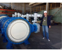 Large Size Electric Metal Seated Butterfly Valve