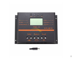 Y Solar S80 80a 60a Lcd 12v 24v Pwm Charge Controller