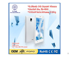 China Mobile Phone Id I55 Quad Core Dual Sim Android Smartphone