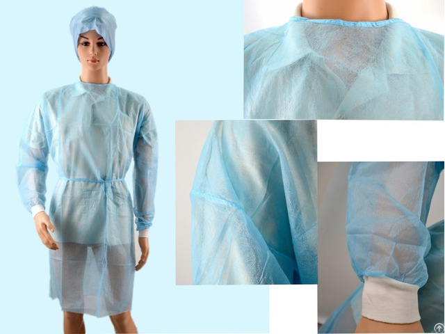 High Quality Sterile Disposable Standard Surgical Gown With Ce Iso Fda