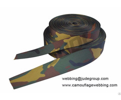 Woodland Camo Webbing