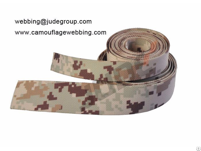 Desert Camo Webbing