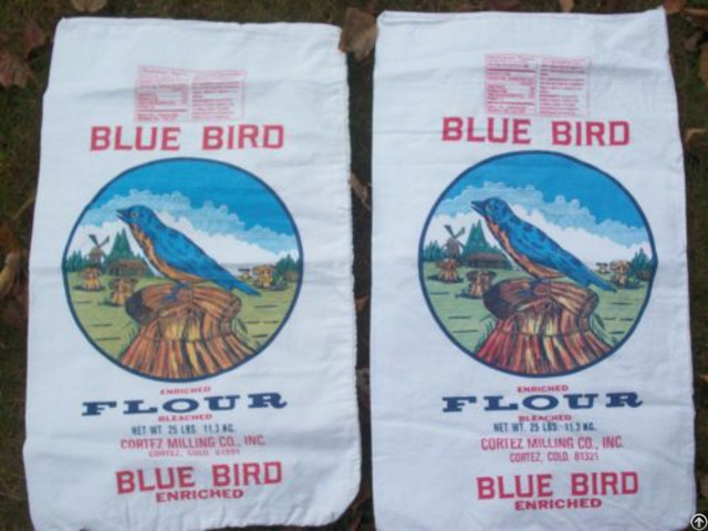 Cotton Flour Bag Grain Sack Food Packing Bags