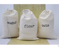 Rice Bag Flour Sack Muslin Pouch