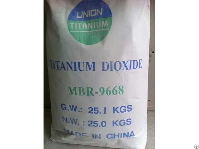 Good Quality Mbr9668 Rutile Tianium Dioxide