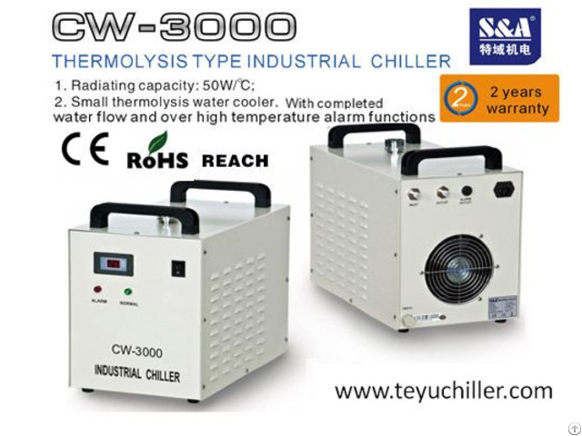 Water Cooler Cw 3000 For Cooling 80w Optics And Lasers