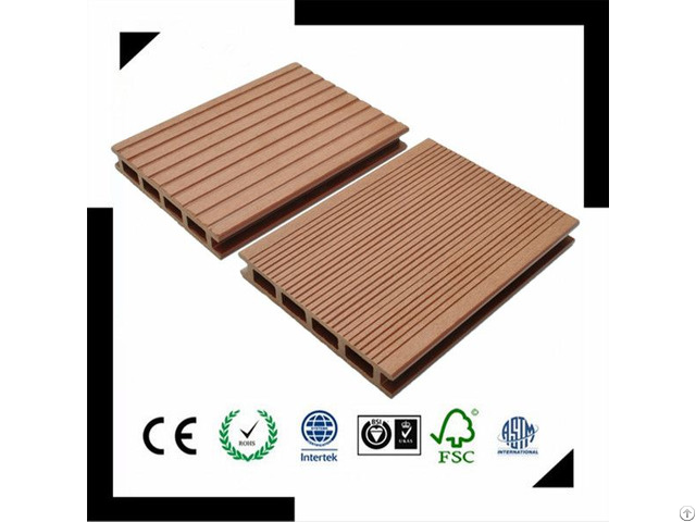 Waterproof Anti Uv Wpc Decking Eco Friendly Laminated Floor