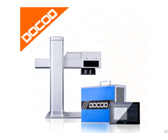 Docod Portable Mini2 Fiber Laser Marking Machine Good For Steel Aluminum Plastic Coated Materials