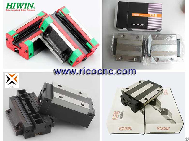 Linear Guide Rail Blocks Cage Carriages For Cnc Router Guideway