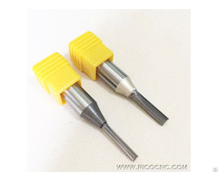 Tct Tungsten Carbide Double Two Straight Flutes Cnc Router Cutter Bits