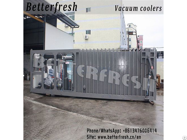 Pallets Vacuum Cooler For Better Fresh Products