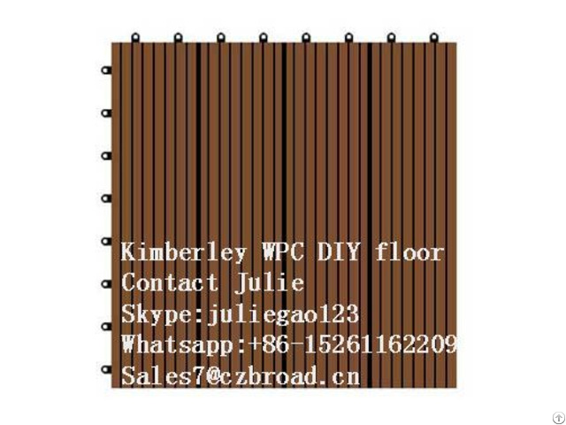 Made In China Parquet Flooring Composite Diy Decking