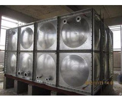 Hot Dip Galvanizing Water Storage Tank