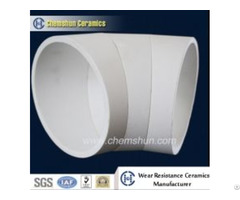 Iso Pressing Alumina Ceramic Bend Pipe Cone For Coal Conveying System