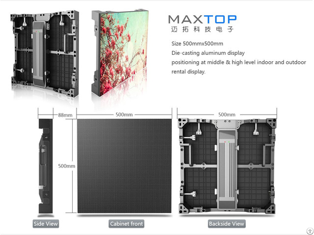 P5 Indoor Die Casting Led Display