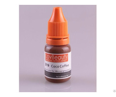 Lovbeauty Organic Pigment For Micropigmantation 219 Coco Coffee