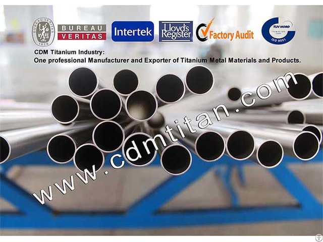 Cdm Titanium Seamless Tube