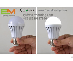 Emergency Rechargeable Led Bulb Light With Ce Certificate
