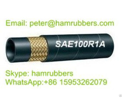 Sae 100r1a Din En853 1st Wire Braided Hydraulic Hose