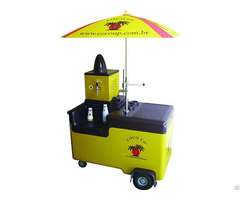 Professional Coconut Water Beverage Cart For Export