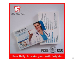 Card Shape Dental Floss