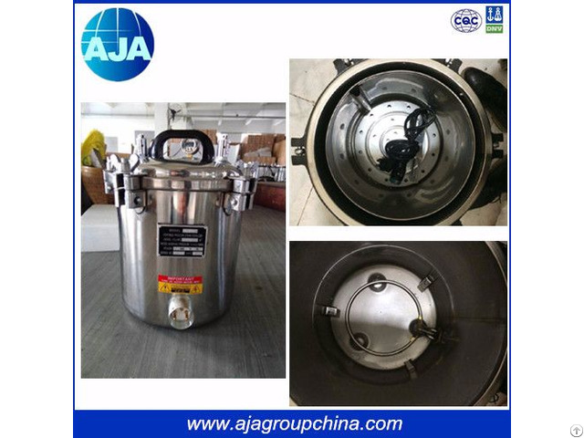 12l Electric And Gas Heating Type Autoclave