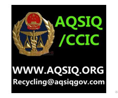 Aqsiq Certificate For Waste Textile