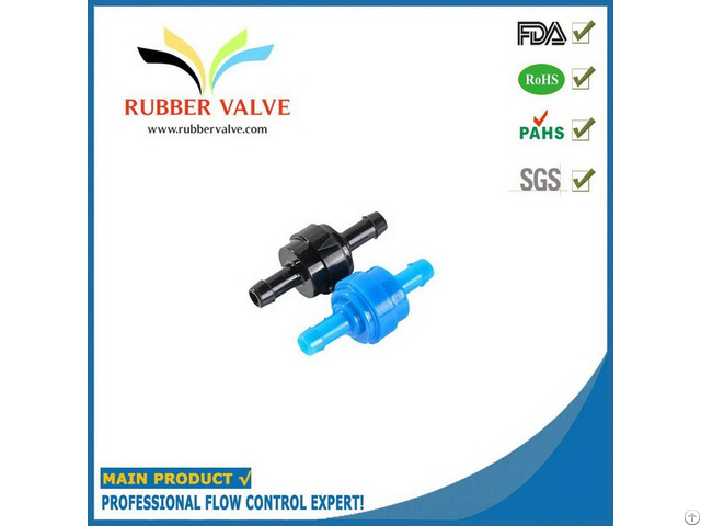 Connection Size 1 4 Plastic Check Valve