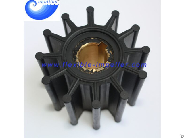 Marine Water Pump Flexible Neoprene Impellers Replace Sherwood Impeller 15000k 12 Blades Key Drive